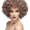Afroparykk - Blond & Brun
