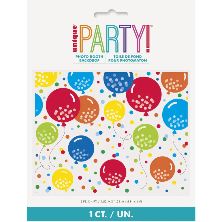 Backdrop - Ballonger - Plast