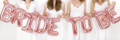 Ballongbanner - "Bride to Be" - Rosegull