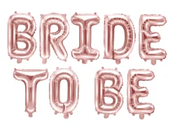 Ballongbanner - "Bride to Be" - Rosegull