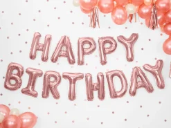 Ballongbanner - "Happy Birthday"