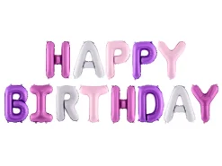Ballongbanner - "Happy Birthday"