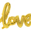 Ballongbanner - "Love" - Gull Folie