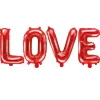 Ballongbanner - "Love" - Rød Folie