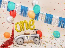 Ballongbanner - "One" - Gull Folie