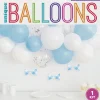 Ballongbue - Blå og Hvit