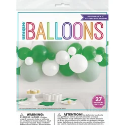 Ballongbuekit - Hvit/Grønn - Botanical