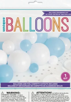 Ballongbue til Bord - Blå & Hvit