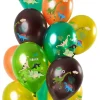 Ballongbukett - Dinosaur - 12 Ballonger