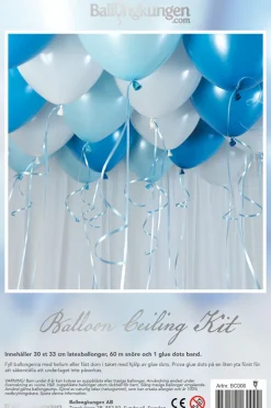 Ballongdekorkit - Baby Blå