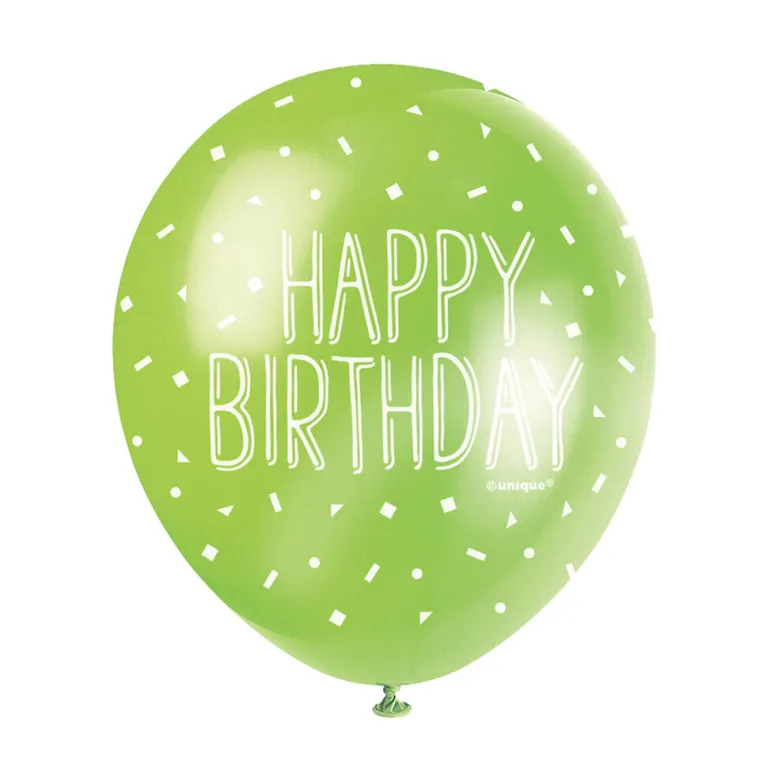 Ballonger Assortert - "Happy Birthday"