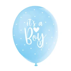 Ballonger Assortert - "it's a Boy" Blå