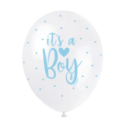 Ballonger Assortert - "it's a Boy" Blå