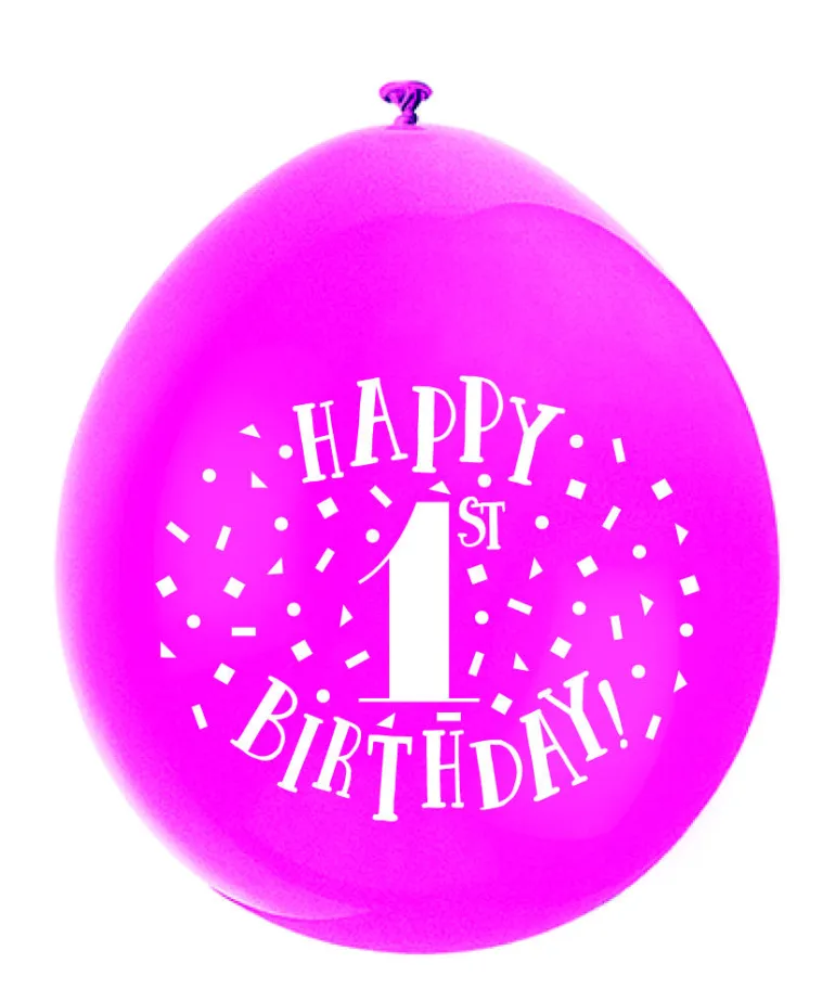 Ballonger - Første Bursdag - Assortert