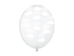 Ballonger  - Gjennomsiktig & Hvite Skyer