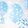 Ballonger  - Gjennomsiktig & Lys Blå