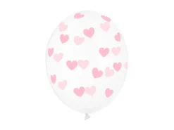 Ballonger  - Gjennomsiktig & Lys Rosa