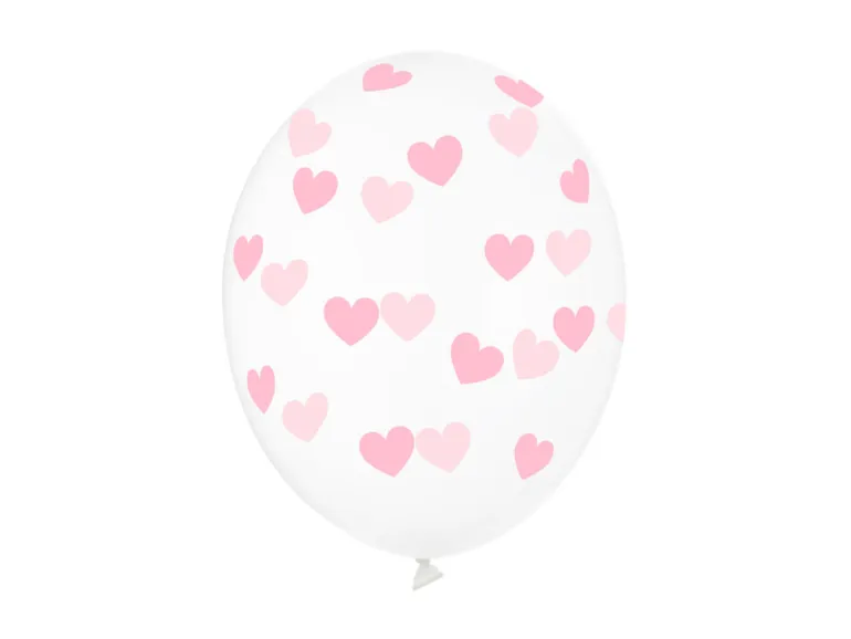 Ballonger - Gjennomsiktig & Lys Rosa