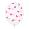 Ballonger  - Gjennomsiktig & Rosa