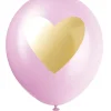 Ballonger - Gullhjerte - Div Farger
