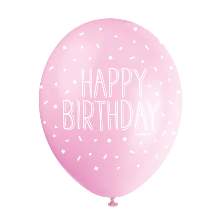 Ballonger - "Happy Birthday" Rosa