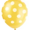 Ballonger med Prikker - Gul