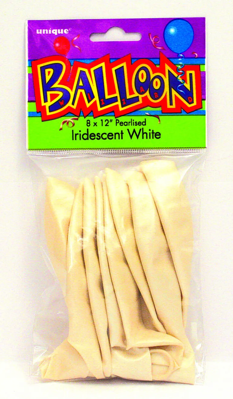 Ballonger - Perlemor Hvit