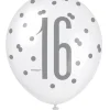 Ballonger - 16 År - Rosa & Sølv