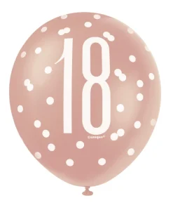 Ballonger - 18 År - Rosegull