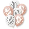 Ballonger - 30 År - Rosegull