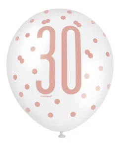 Ballonger - 30 År - Rosegull