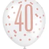 Ballonger - 40 År - Rosegull