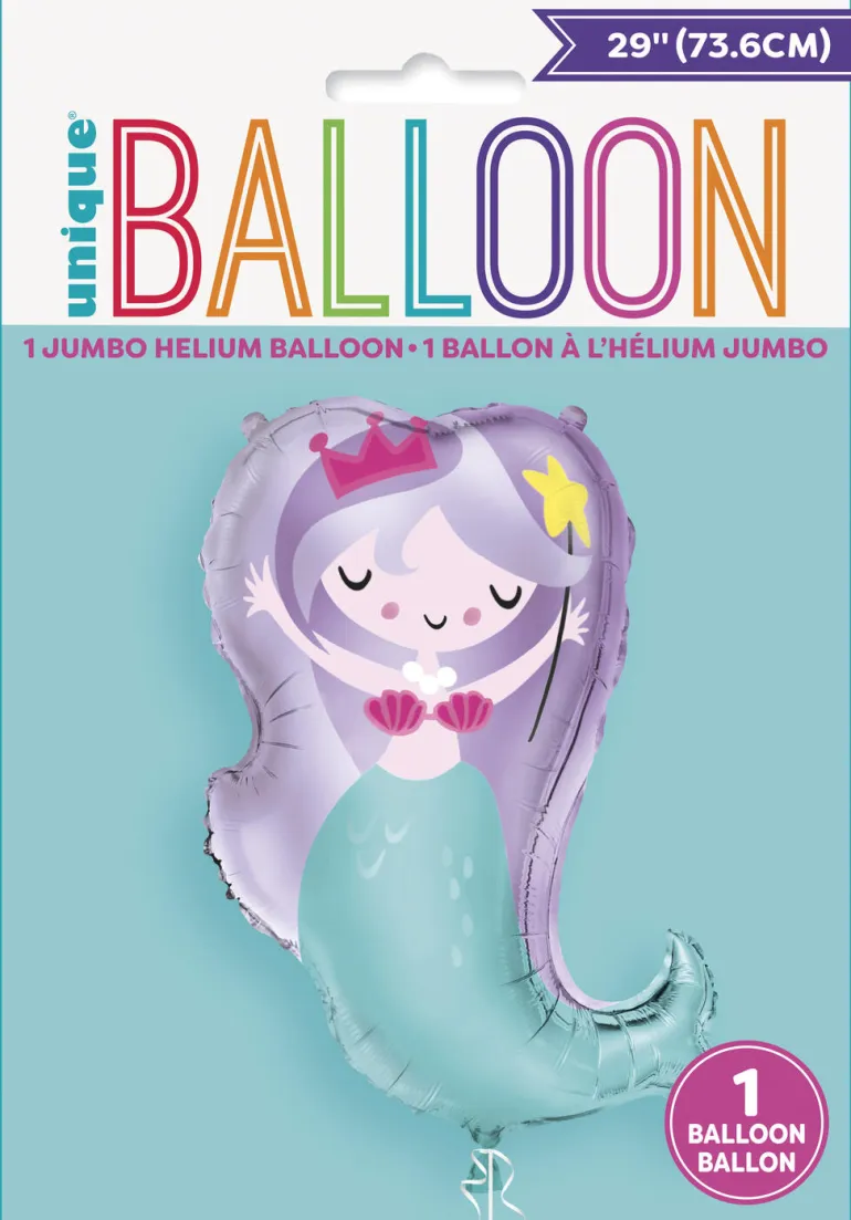 Ballongfigur - Folieballong - Havfrue