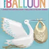 Ballongfigur - "It's a Boy" - Stork