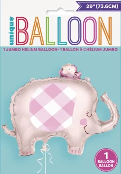 Ballongfigur - Umbrellaphants - Rosa