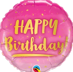 Birthday Gold & Pink