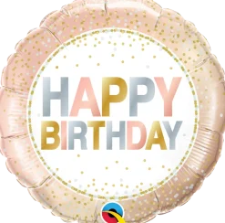 Birthday Metallic Dots