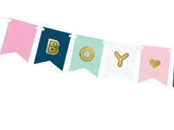 Blokkbanner - Boy or Girl - Flere Farger