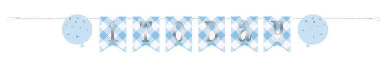 Bokstavbanner - Første Bursdag