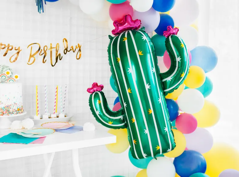 Bokstavbanner - "Happy Birthday" - Gull