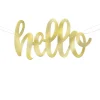 Bokstavbanner - Hello Baby - Folie