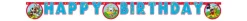 Bokstavbanner - Mikke - "Happy Birthday"