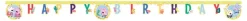 Bokstavbanner - Peppa Gris - Happy Bday
