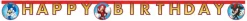 Bokstavbanner - Sonic - Happy Bday