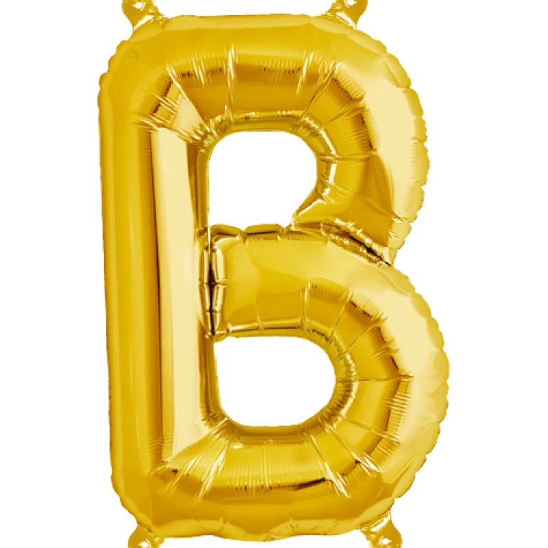 Bokstav B Gold