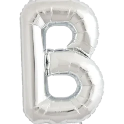 Bokstav B Silver