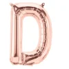 Bokstav D - Rose Gold