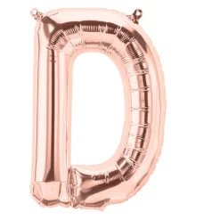 Bokstav D - Rose Gold