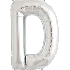 Bokstav D Silver
