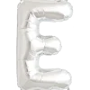Bokstav E Silver